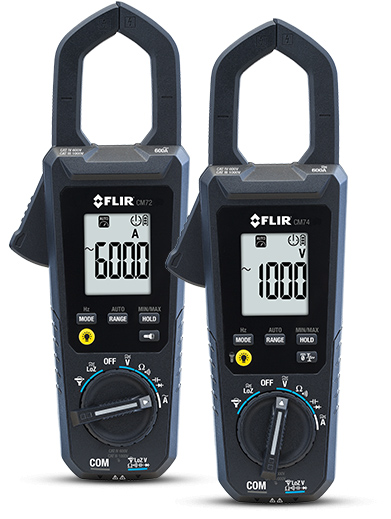 flircm72-cm74 Flir CM72 Stromzange, Digital, 4-stellig TRMS, AC 600A