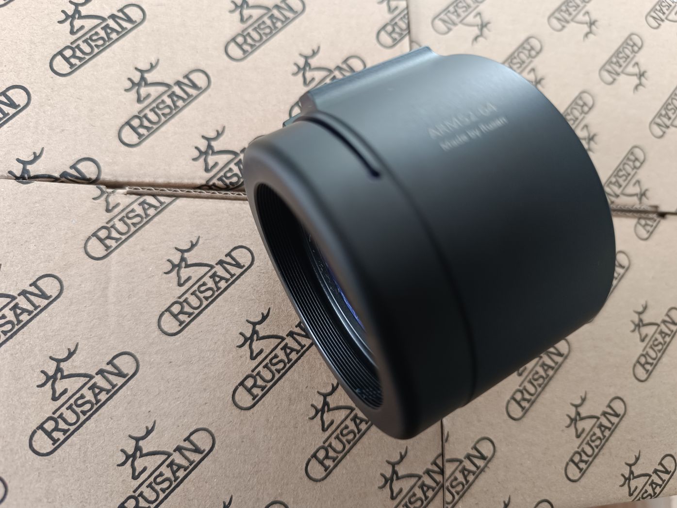 ARM-52-2 RUSAN Q-R ARM-52 mit M52x0,75 Gewinde Klemmadapter für Wärmebild-Vorsatzgeräte von 30mm - 68mm