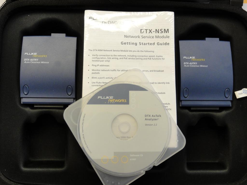dtx-axtk1 Fluke Networks DTX-AXTK1 Alien CrossTalk Module Set