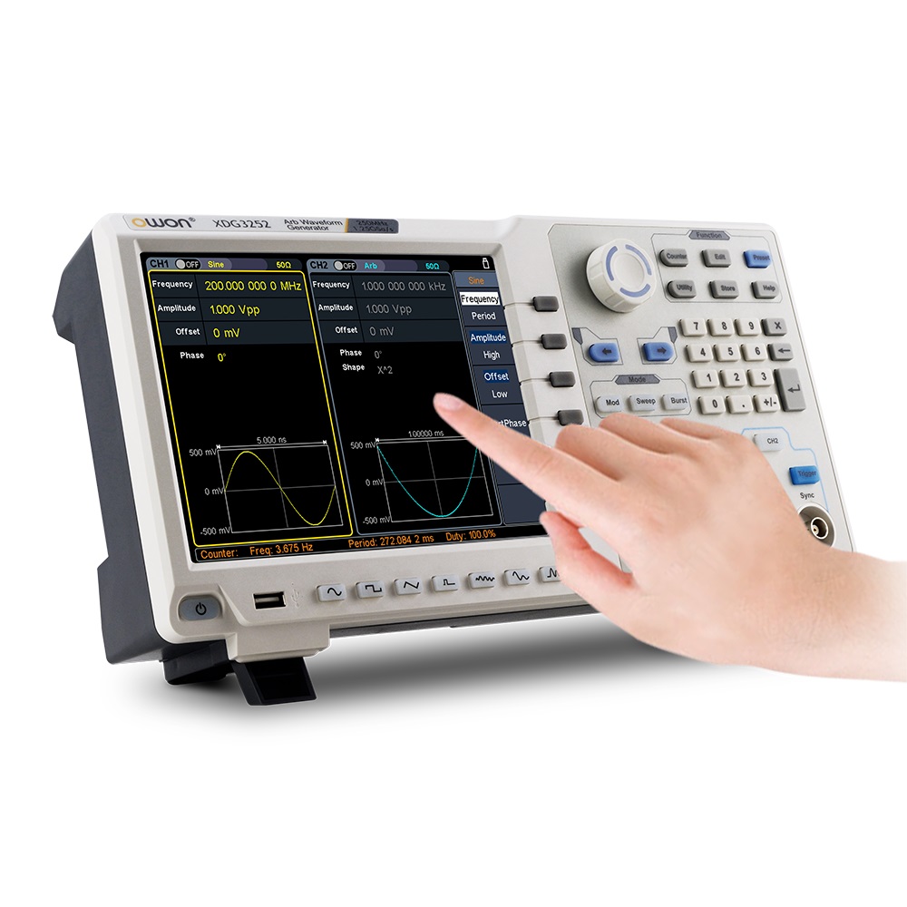 XDG-6 OWON XDG 2 Kanal Funktionsgenerator arbiträr 80MHz oder 100MHz