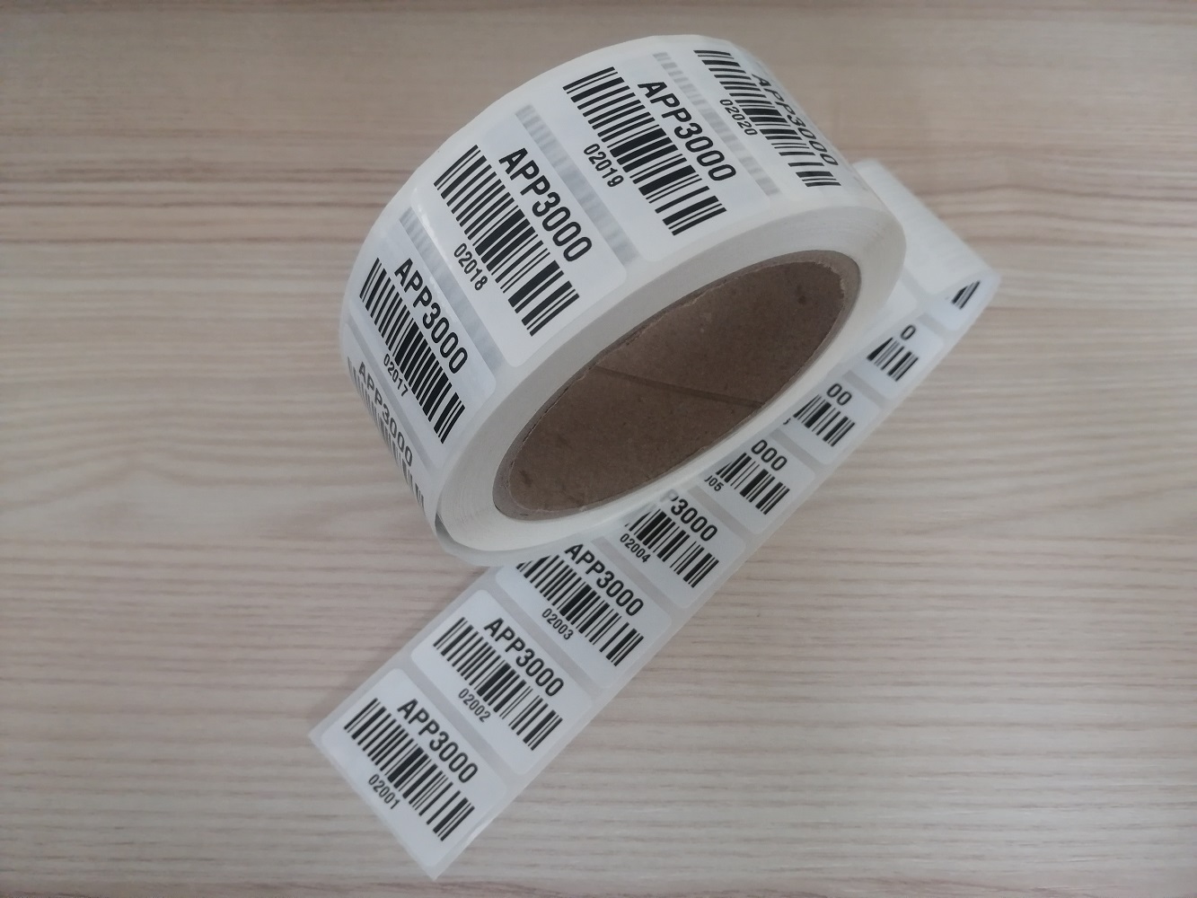 1000 Stück APP3000 Barcode Etiketten 2001-3000 für Fluke Gossen Beha Benning