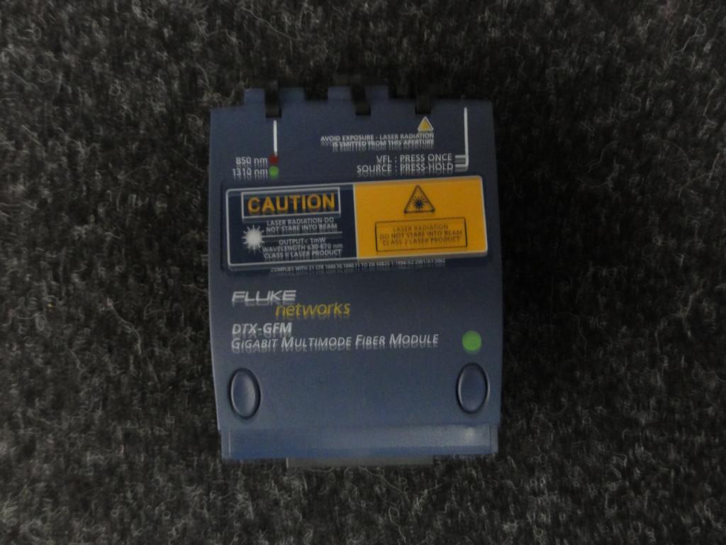 dtxgfm2 Fluke DTX-GFM Gigabit Multimode Glasfaser Fiber Modul