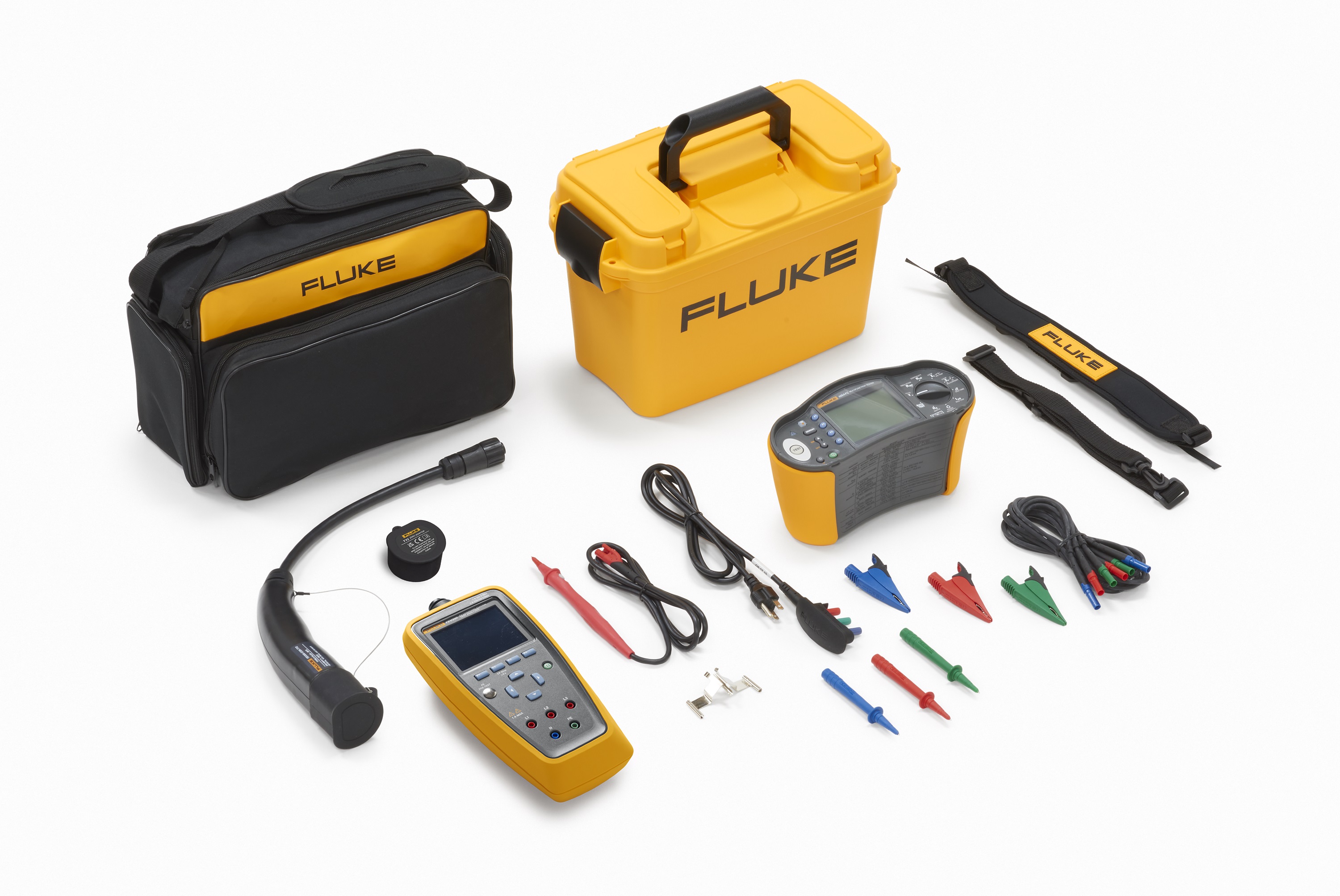 Fluke FLK-FEV350/KIT DE Prüfadaptersatz für Elektrofahrzeug-Ladestationen 1664FC + FEV350 Fluke FLK-FEV350/KIT DE Prüfadaptersatz für Elektrofahrzeug-Ladestationen 1664FC + FEV350