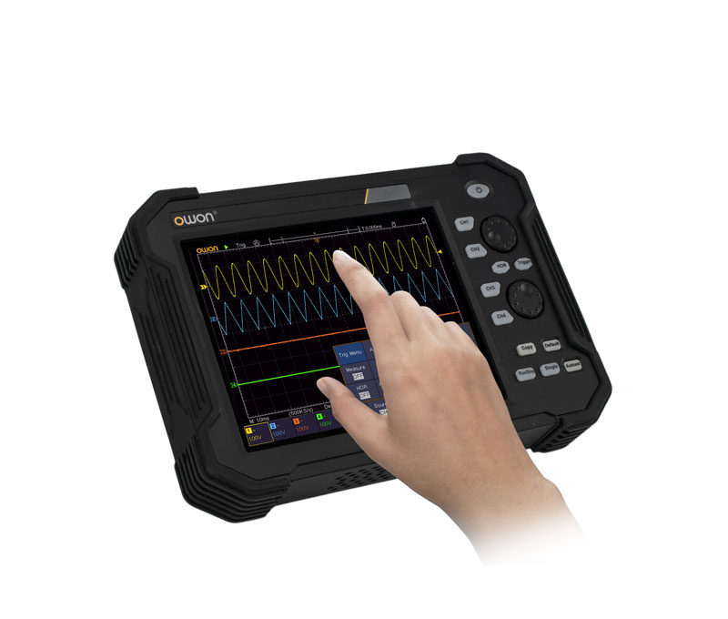 OWON-TAO-4CH-3 OWON TAO3104 / TAO3104A 100MHz 4 Kanal Tablet Oszilloskop mit Touchscreen + Decoder KIT