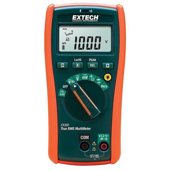 Extech EX360 8 Funktionen TRMS Multimeter