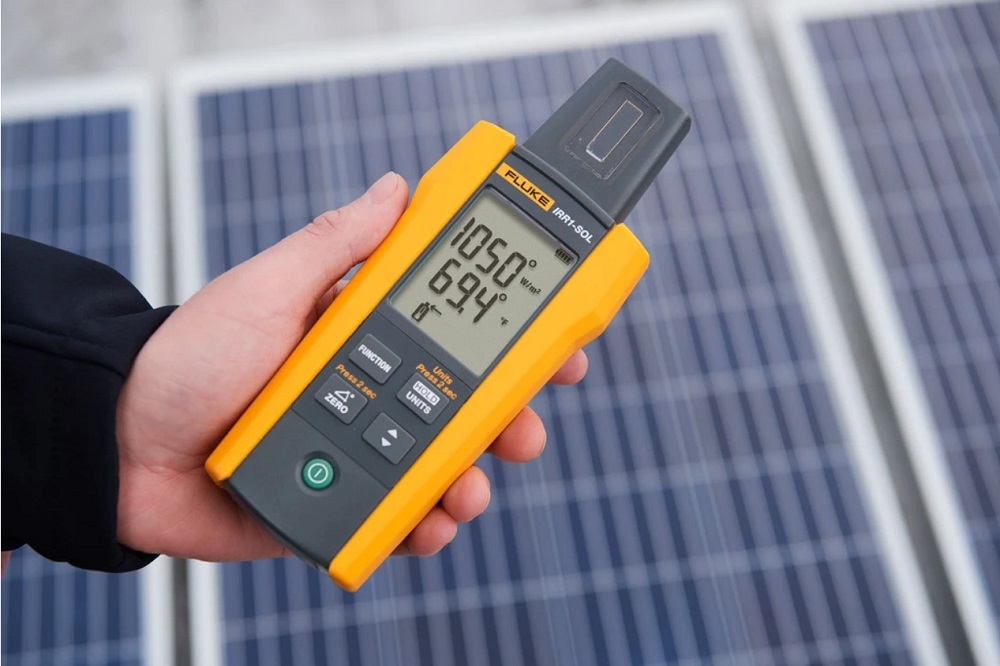 FLUKE FLK-IRR1-SOL | IRR1-SOL Einstrahlungsmessgerät, 0 bis 1400 W/m², -30 °C bis 100 °C, Kompass