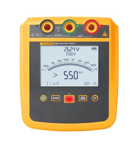 FLUKE 1535 Isolationsmessgerät Isolationstester bis 2,5KV 2500V FLUKE 1535 Isolationsmessgerät Isolationstester bis 2,5KV 2500V